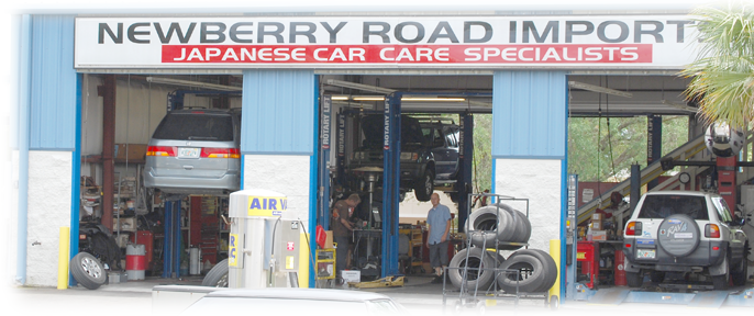 Newberry Road Imports Gainesville FL Service bays